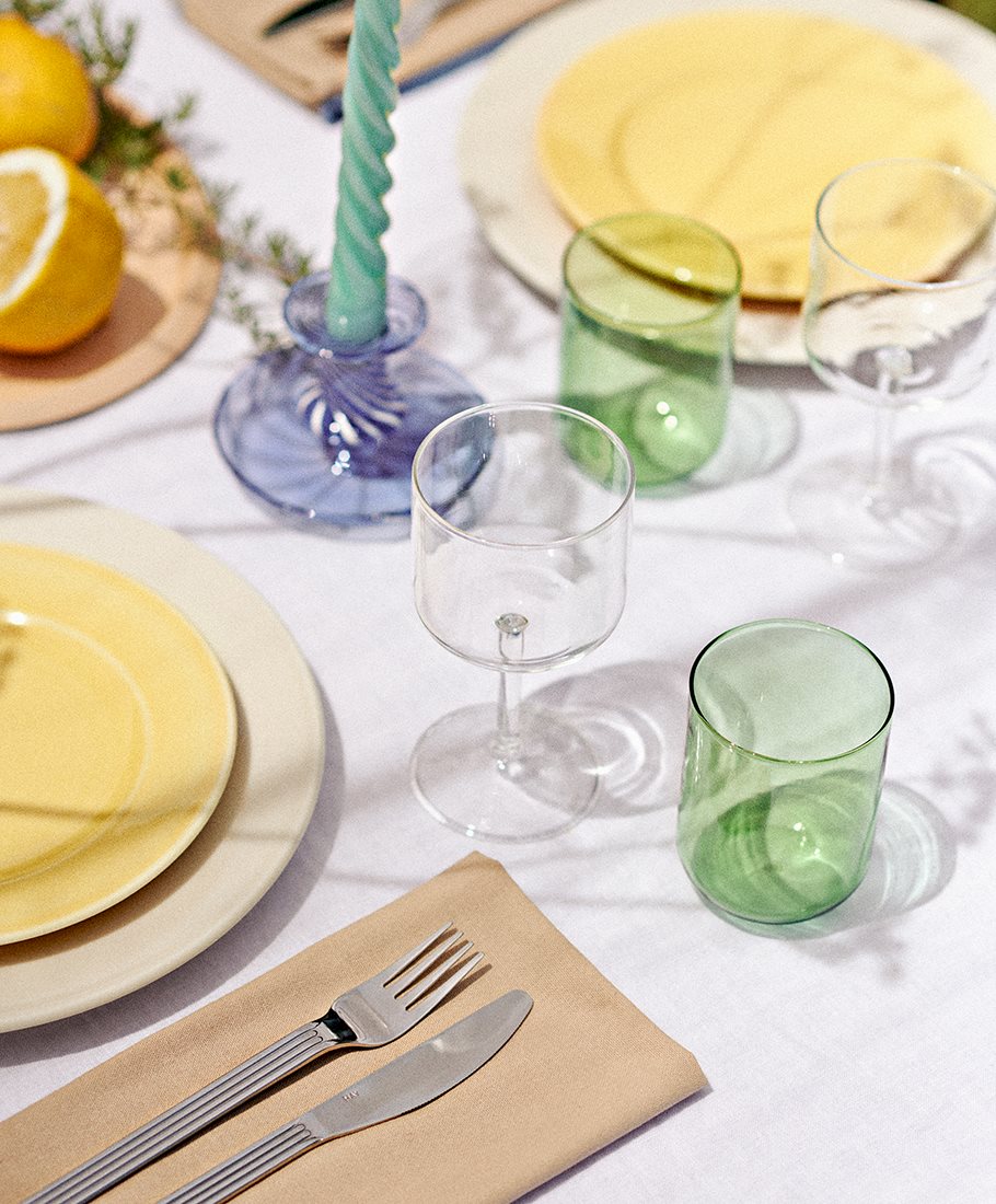 Tint Wine Glass / Tint Tumbler / Flare Candleholde...