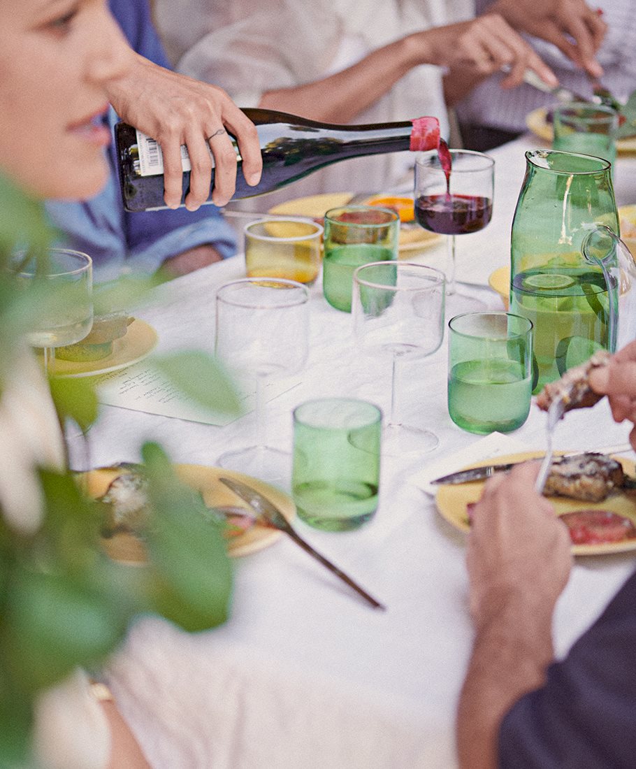 Tint Wine Glass / Tint Tumbler / Jug