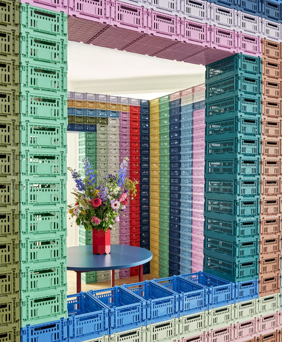 HAY Colour Crate / Arcs Vase