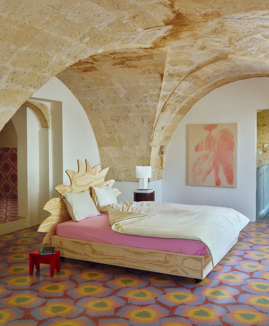 Manolito Stool / Outline Duvet Cover / Outline...