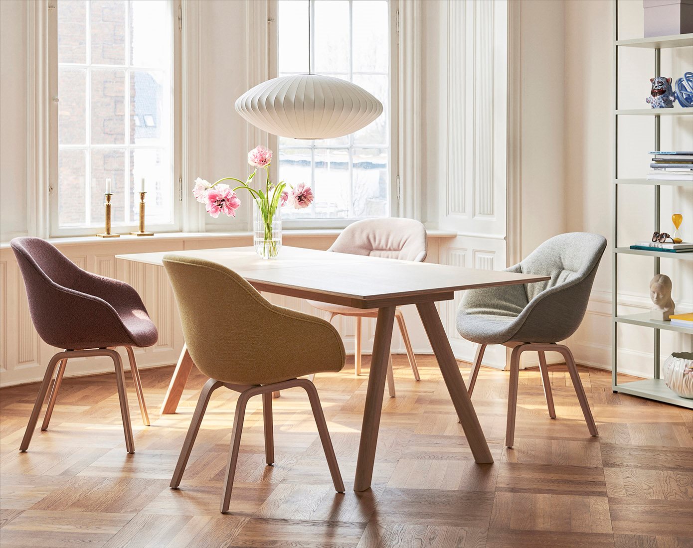 CPH 30 EXTENDABLE 200x400 CM MATT LACQUERED OAK