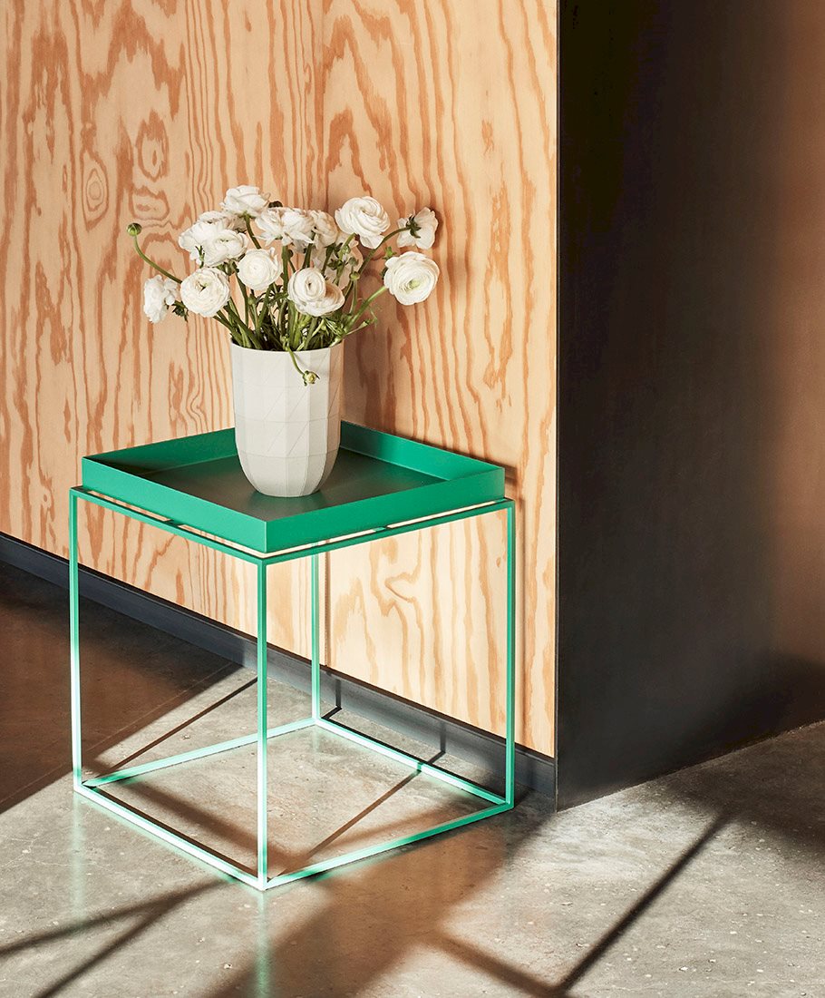 Tray Table M peppermint green / Paper Porcelain...