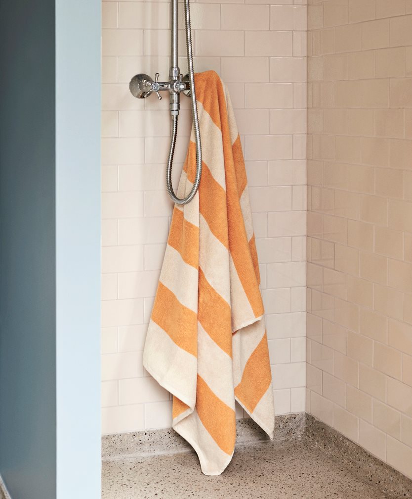 Frotté Stripe Towel By Amanda Borberg