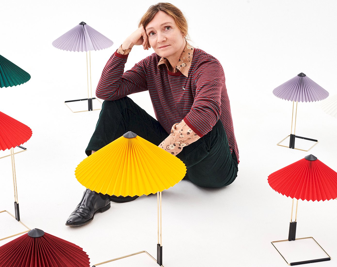 Inga Sempe s Matin Lamp collection now with new designs