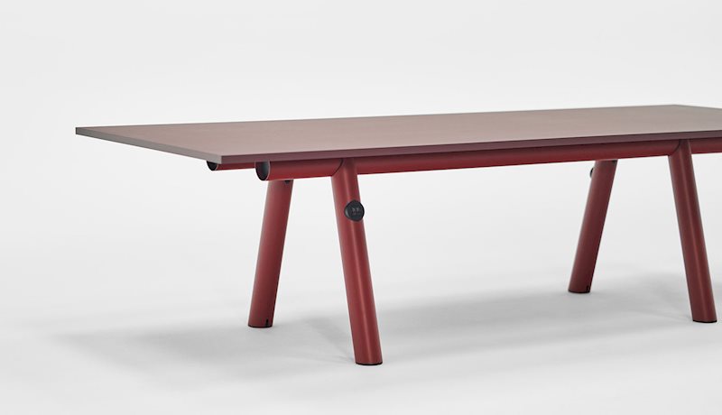 Introducing Stefan Diez's Boa Table - simple, functional, and agile