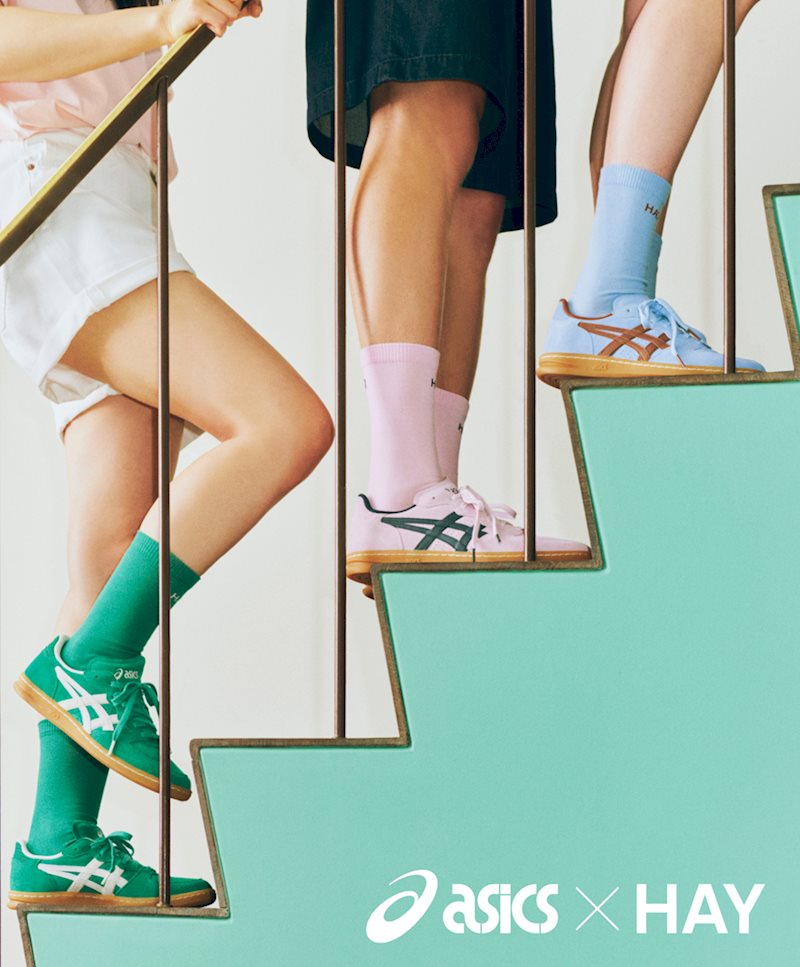 ASICS X HAY collab - launched during 3daysofdesign 2024