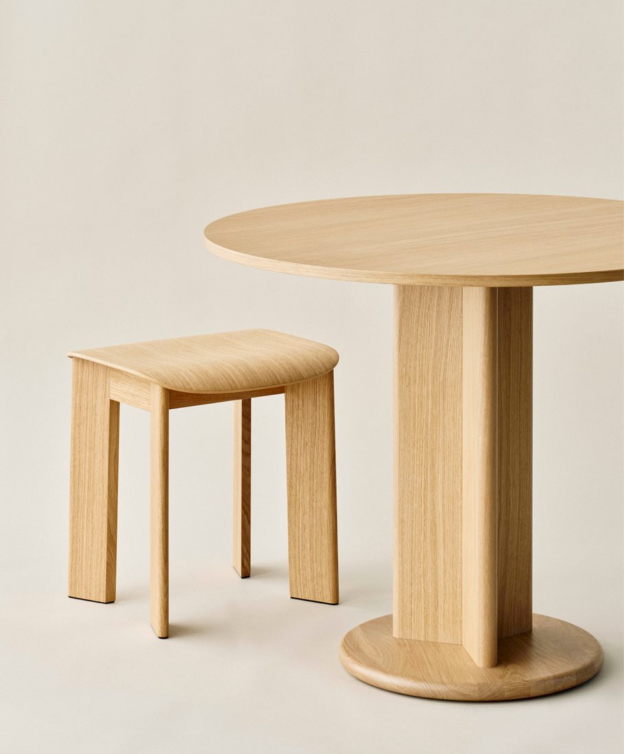 Chisel 10 Stool / Chisel 29 Table