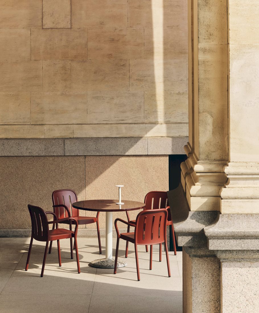 Deville Armchair / Ceramic Table