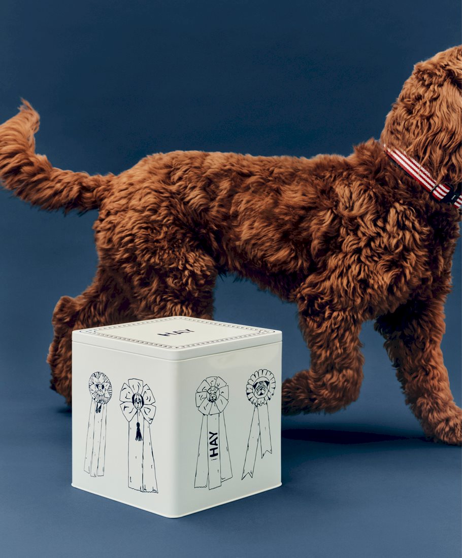 HAY Dogs Food Storage Tin