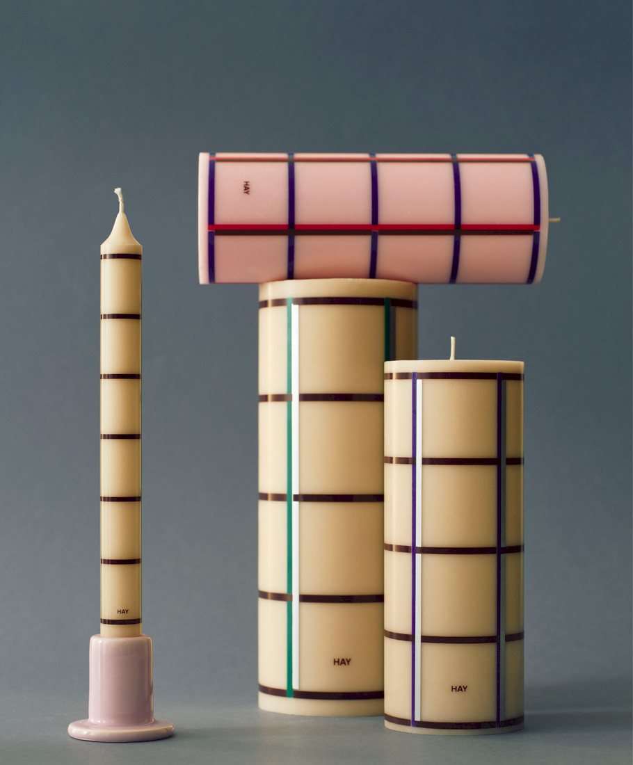 Pattern Candle / Column Candle / Tube Candleholder