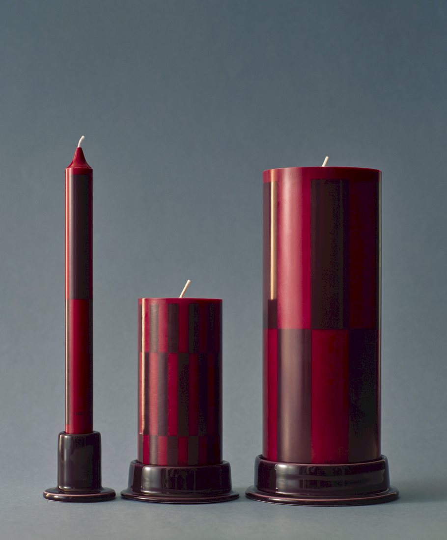 Pattern Candle / Tube Candleholder / Column...