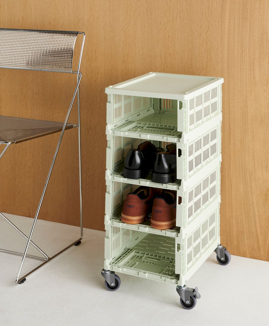 HAY Colour Crate / HAY Colour Crate Lid Metal /...