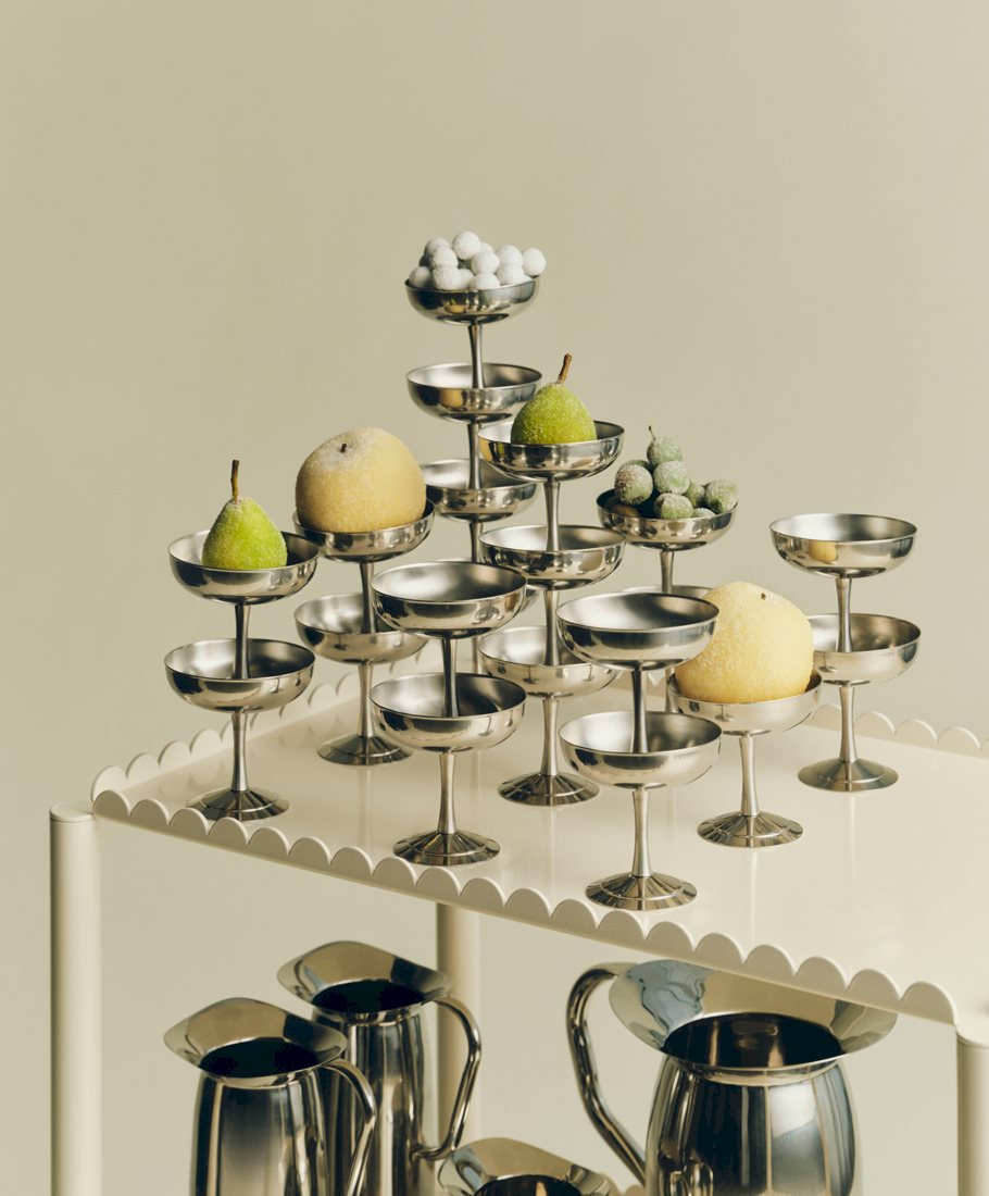 Italian Ice Cup / Arcs Trolley / Indian Steel...