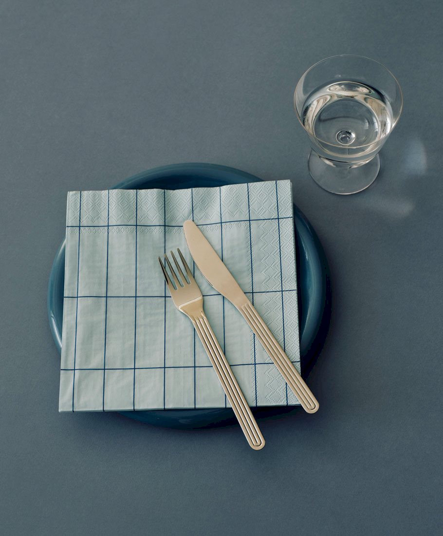 Pattern Napkins / Barro Plate