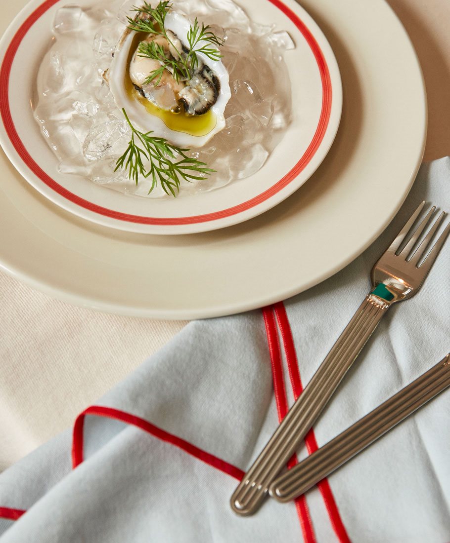 Sobremesa Plate / Rainbow Plate / Sunday Cutlery...