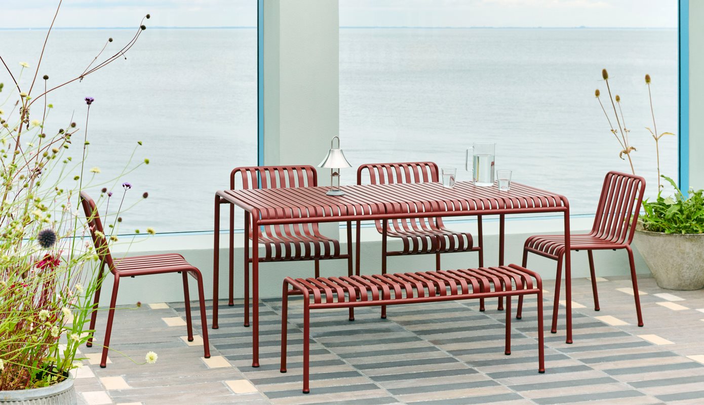 The Palissade Collection versatile outdoor furniture from HAY