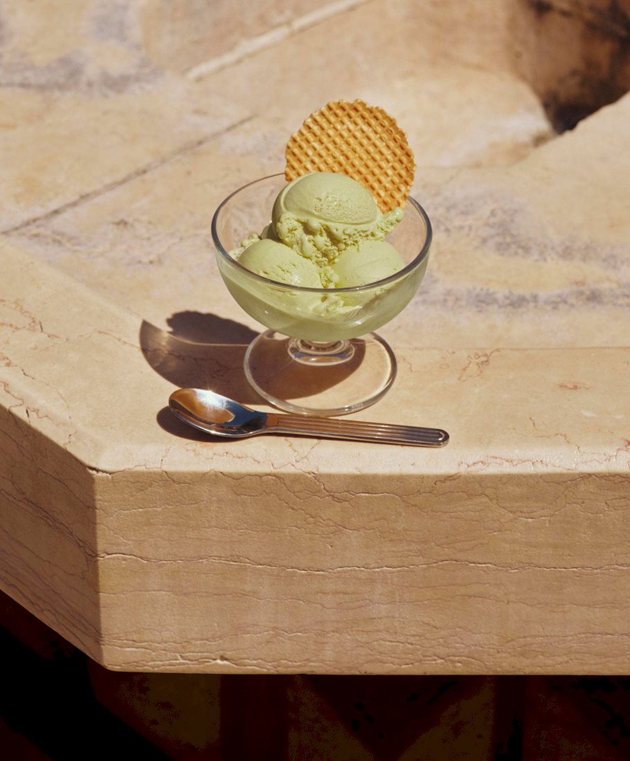 Glass Dessert Bowl / Sunday Teaspoon