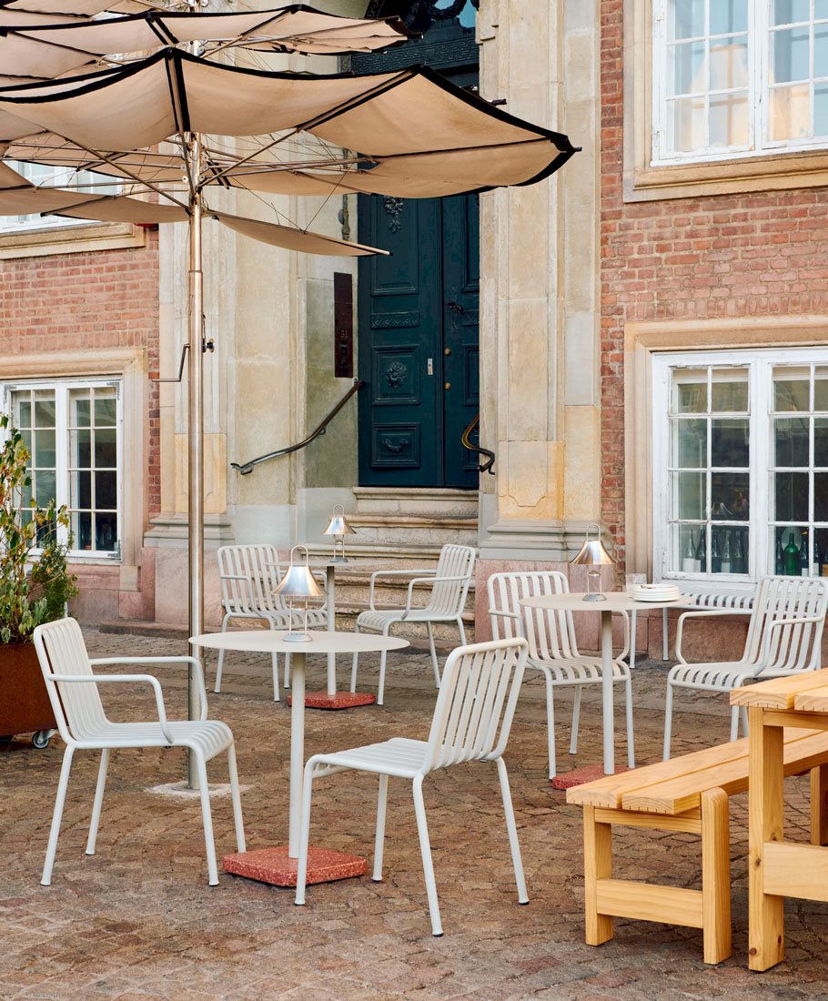 Palissade Armchair / Terrazzo Table / Mousqueton...
