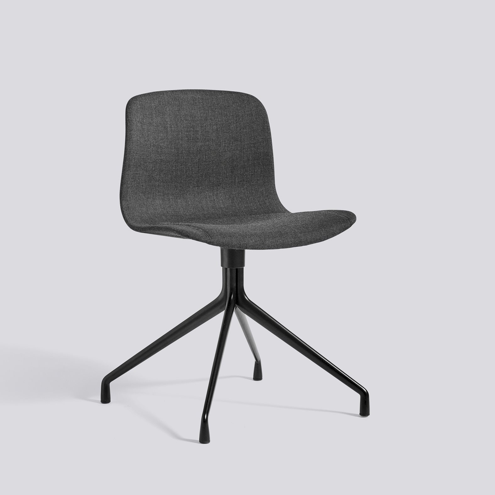 AAC11 Black powder coated aluminium 4 star swivel base Standard glider-Full upholstery-Remix-173