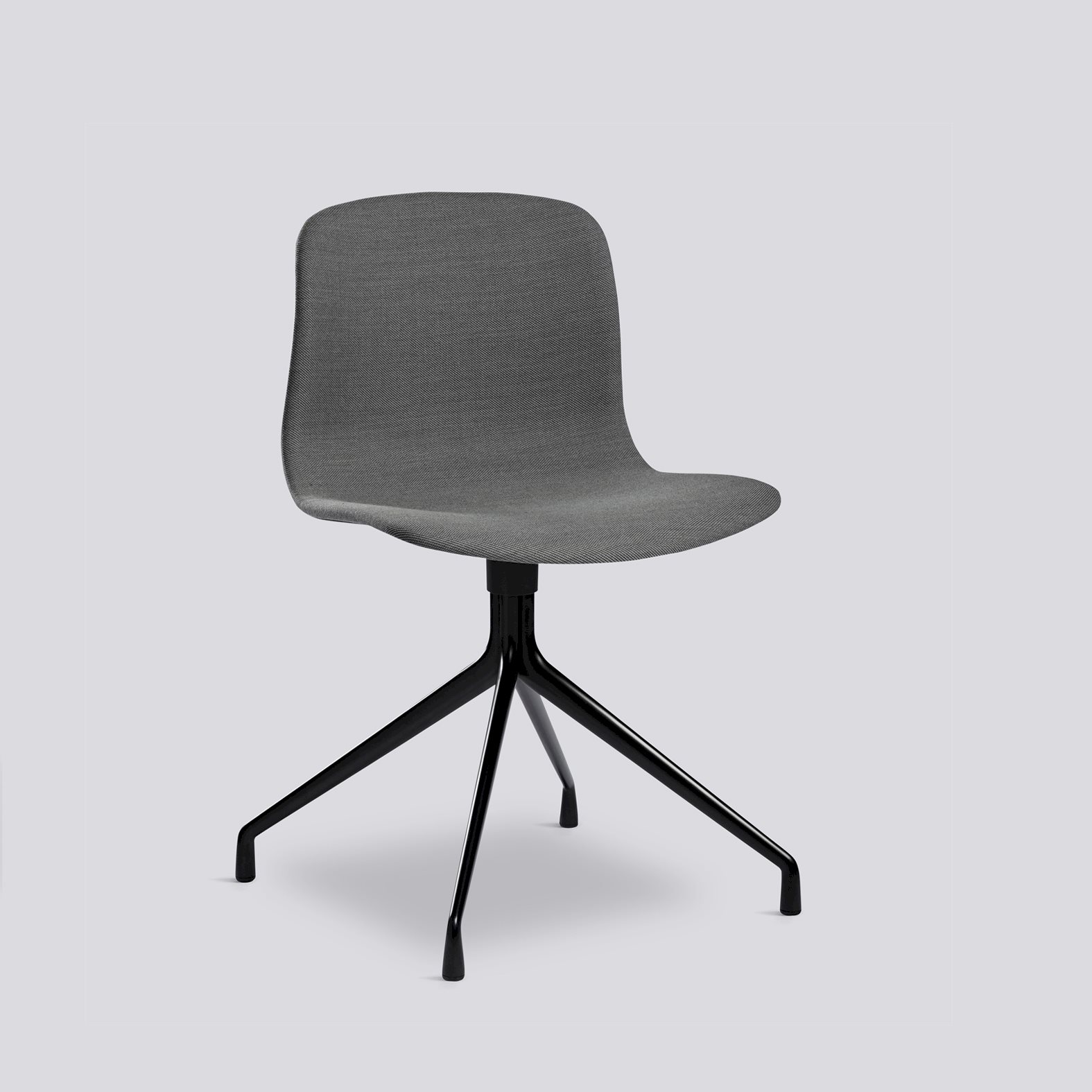 AAC11 Black powder coated aluminium 4 star swivel base Standard glider-Full upholstery-Steelcut Trio-153