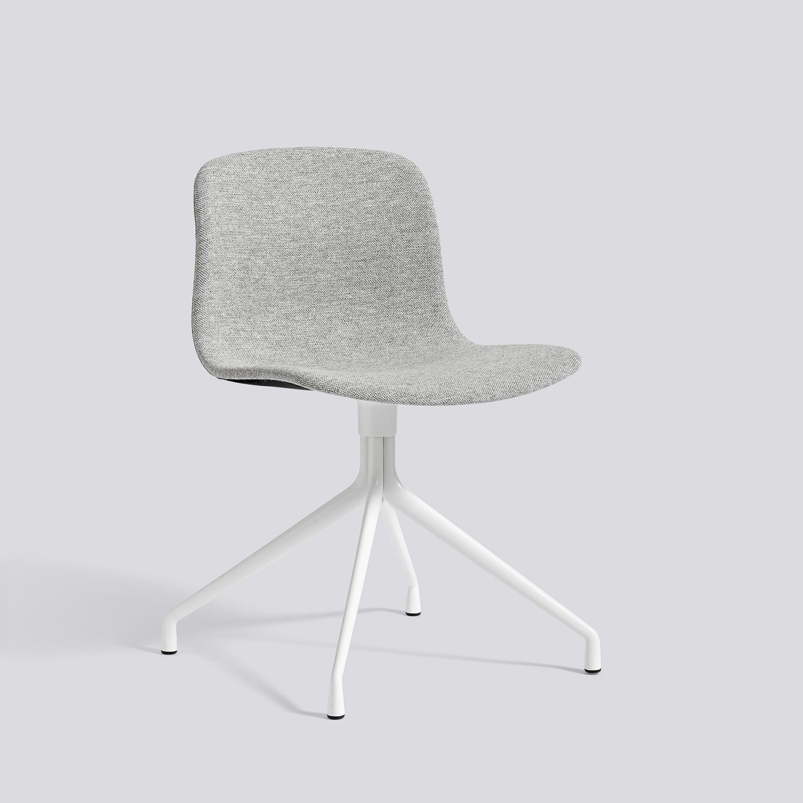 AAC11 White powder coated aluminium 4 star swivel base Standard glider-Full upholstery-Hallingdal-116