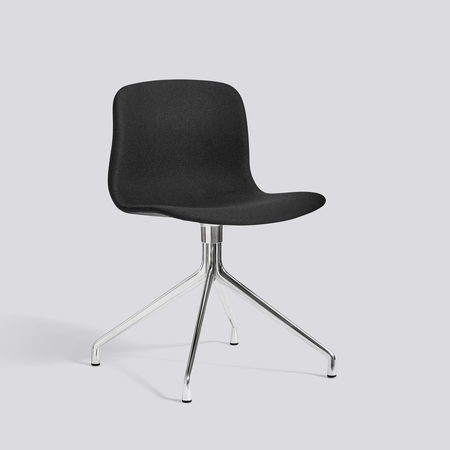 AAC11 Polished aluminium 4 star swivel base Standard glider-Full upholstery-Steelcut-190