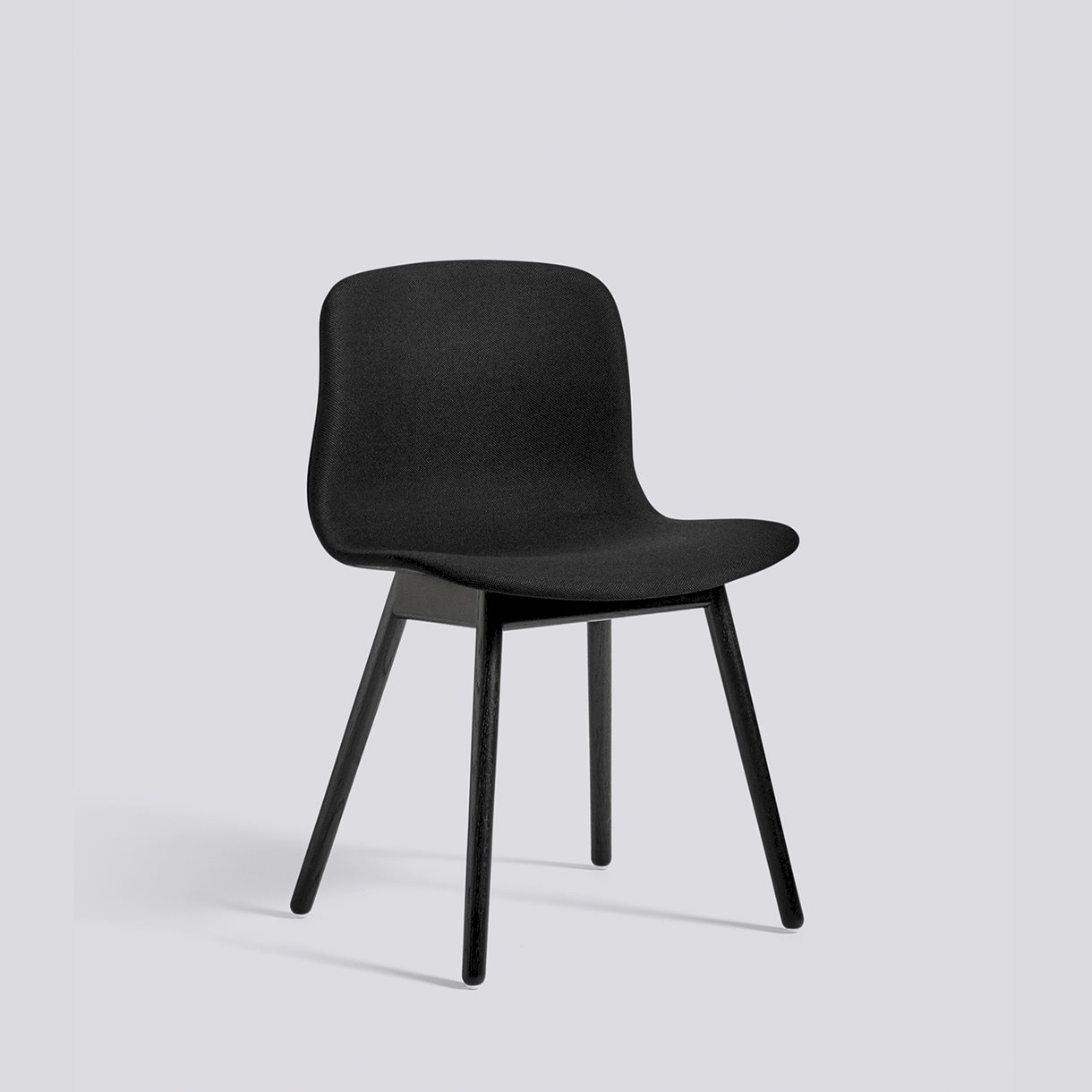 AAC13 Black water-based solid oak 4 leg base Standard glider-Full upholstery-Steelcut-190