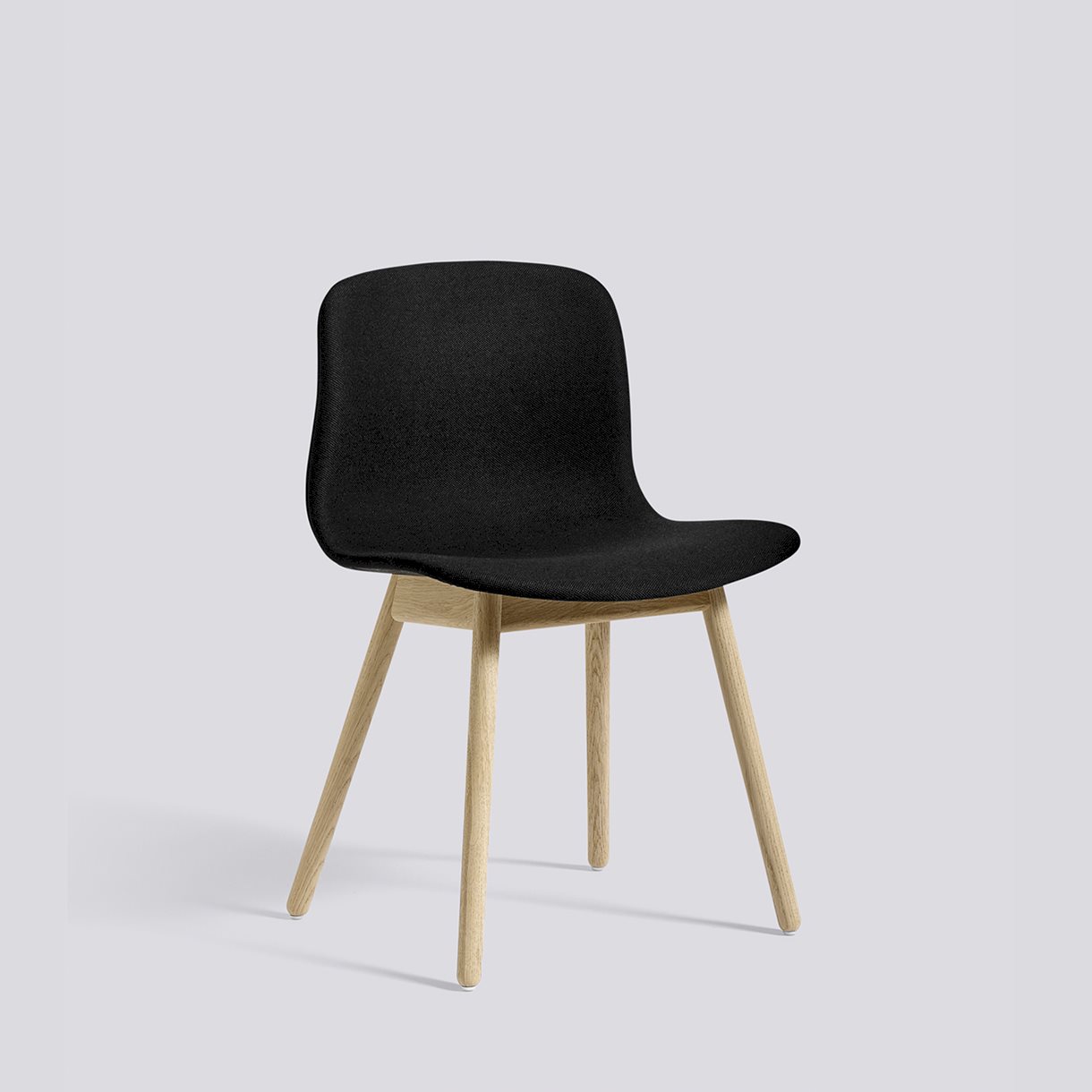 AAC13 Water-based lacquered solid oak 4 leg base Standard glider-Full upholstery-Steelcut-190