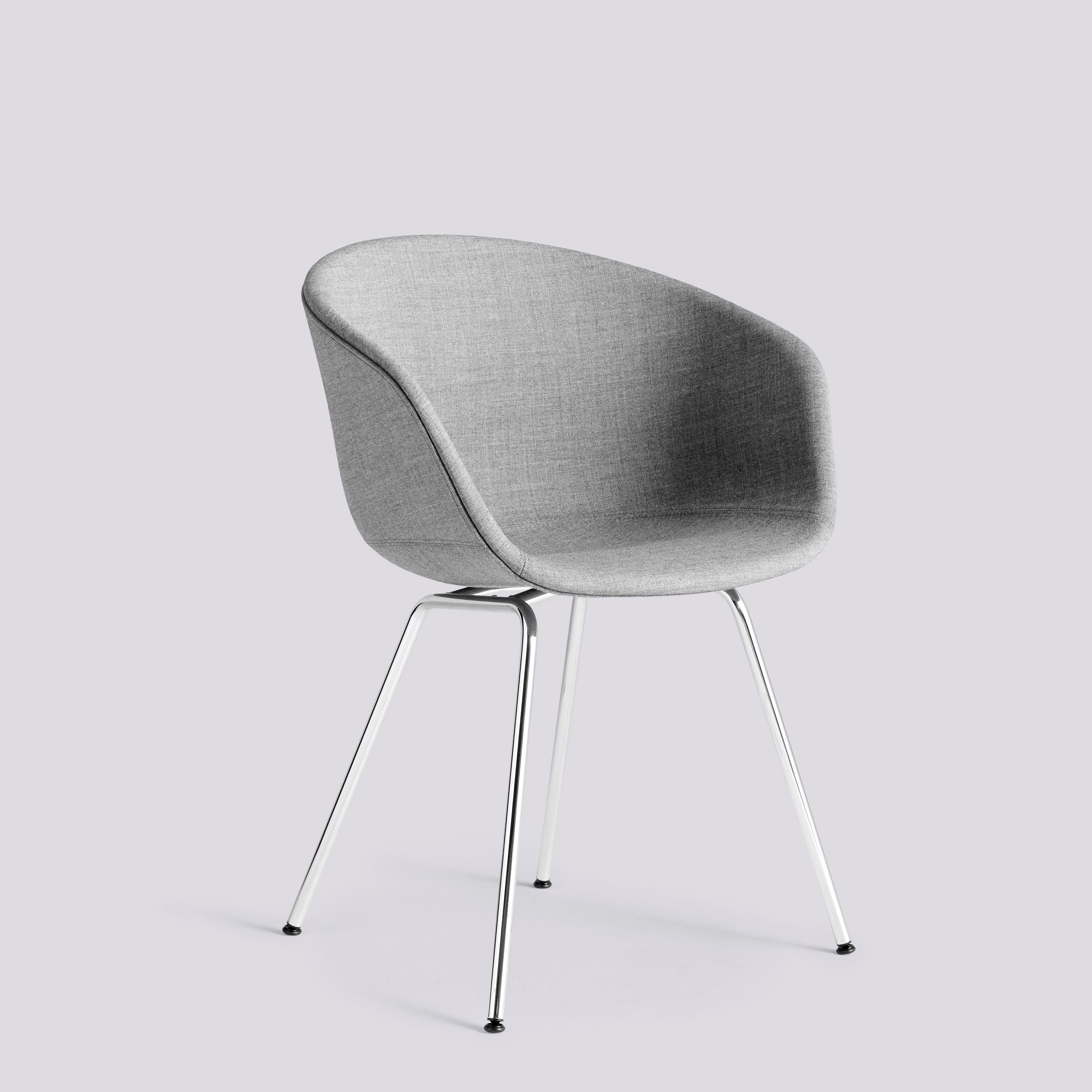 AAC27 Chromed steel 4 leg base Standard glider-Full upholstery-Remix-143