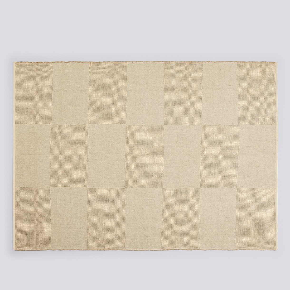Check Rug-W200 x L300-Sand L check