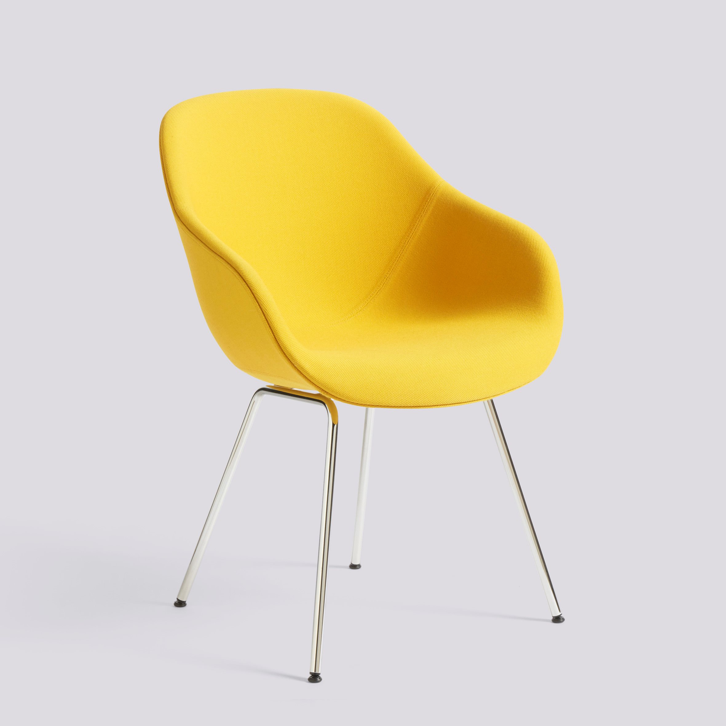 AAC127 Chromed steel 4 leg base Standard glider-Full upholstery-Steelcut Trio-446