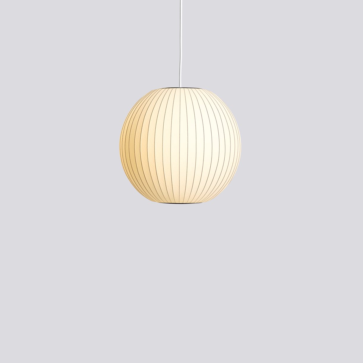 Nelson Ball Bubble pendant-Small-Off-white
