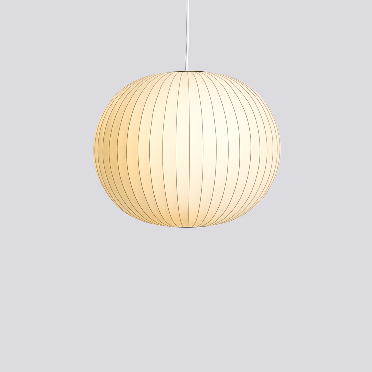 Nelson Ball Bubble pendant-Medium-Off-white