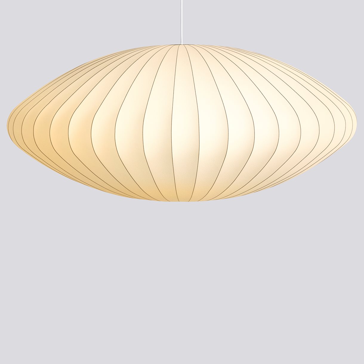 Nelson Saucer Bubble Pendant-X-Large-Off white