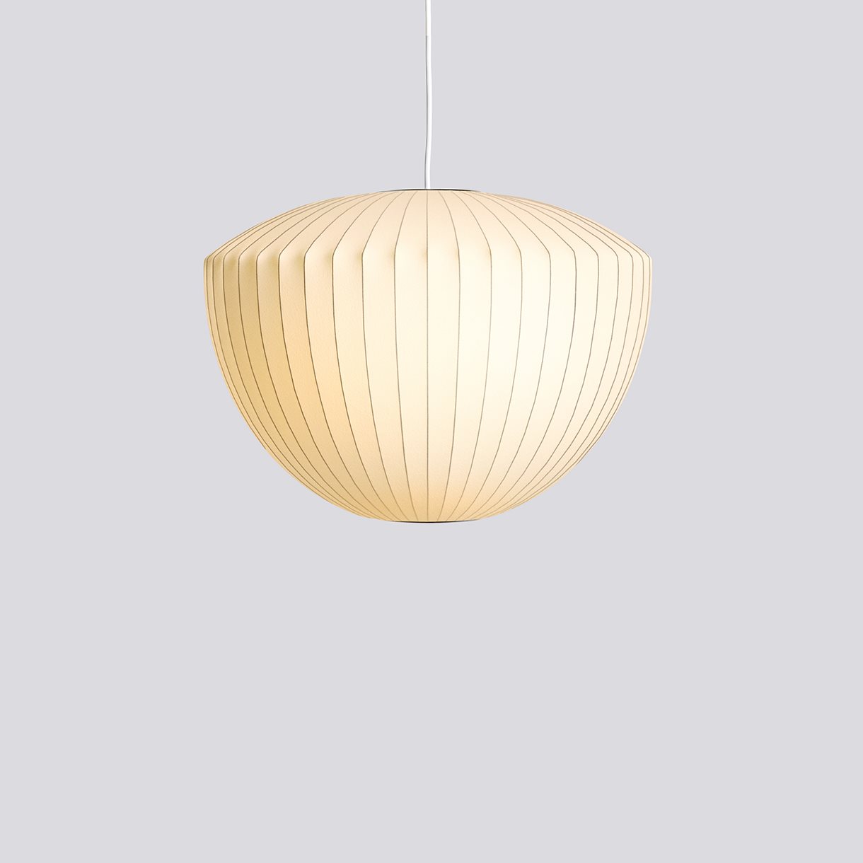 Nelson Apple Bubble Pendant-Medium-Off white