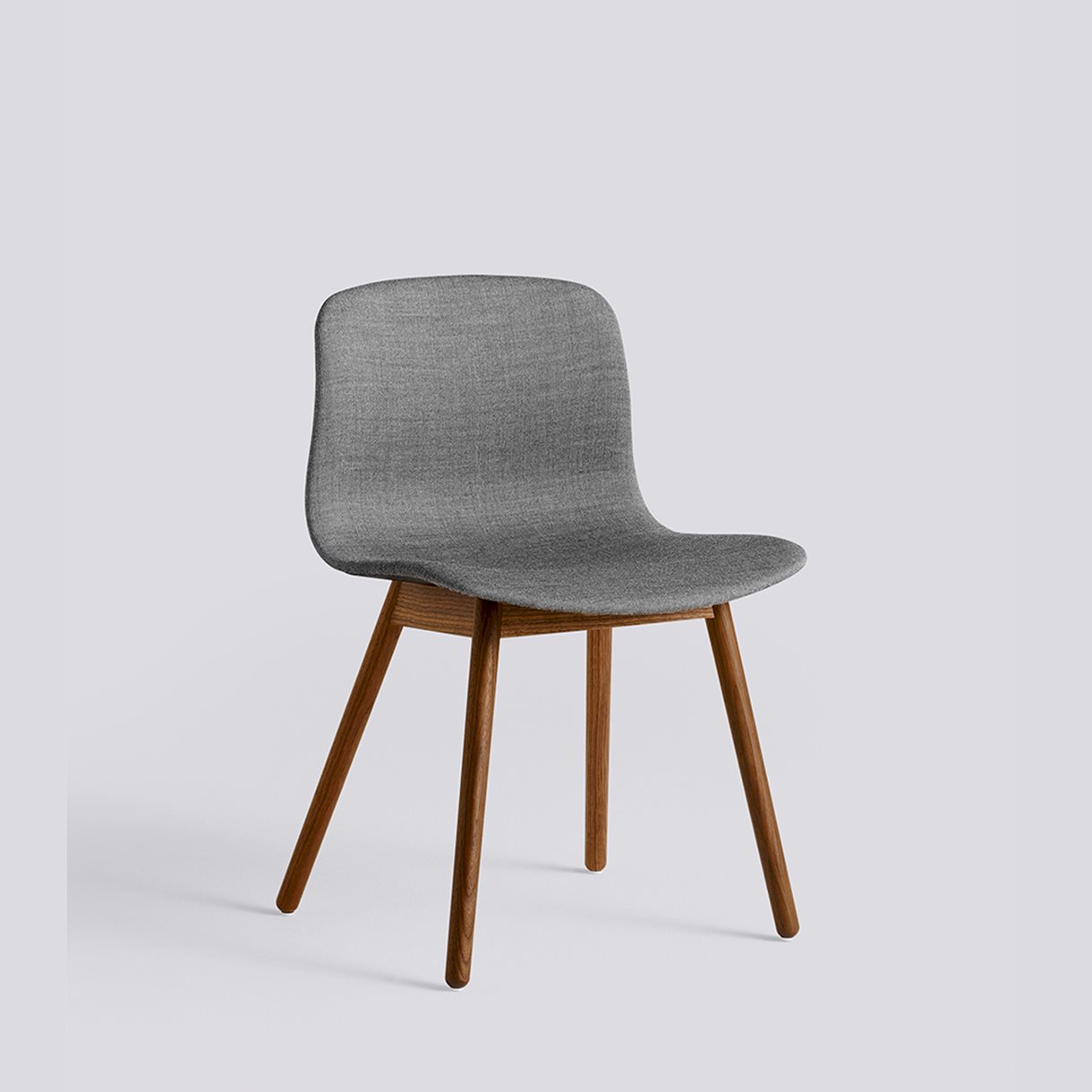 AAC13 Water-based lacquered solid walnut 4 leg base Standard glider-Full upholstery-Remix-152