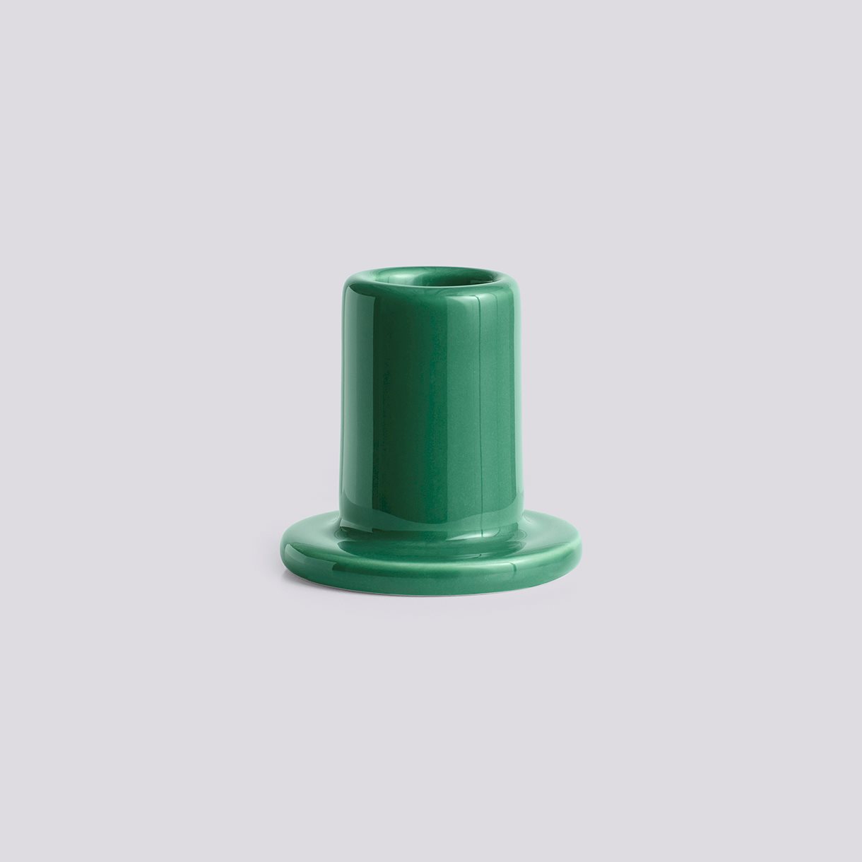 Tube Candleholder-Small-Green
