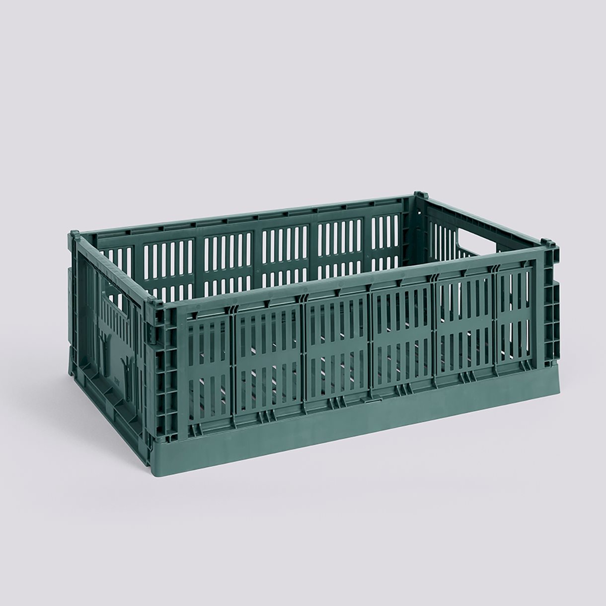 HAY Colour Crate-Large-Dark green