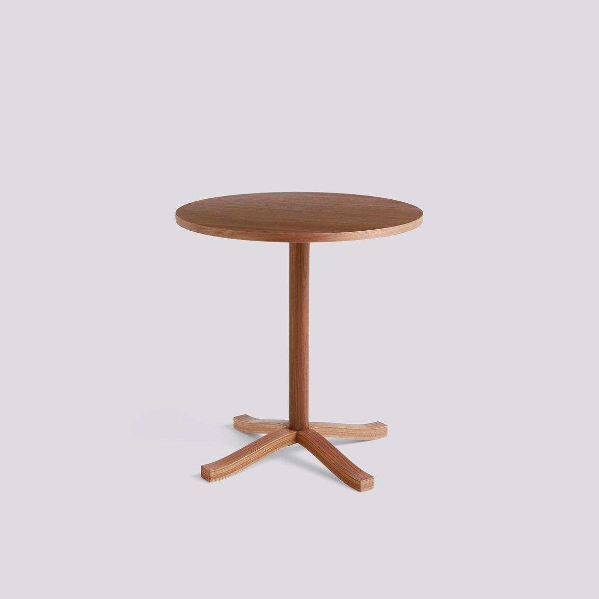 Pastis Table-Ø70 x H74-Water-based lacquered walnut