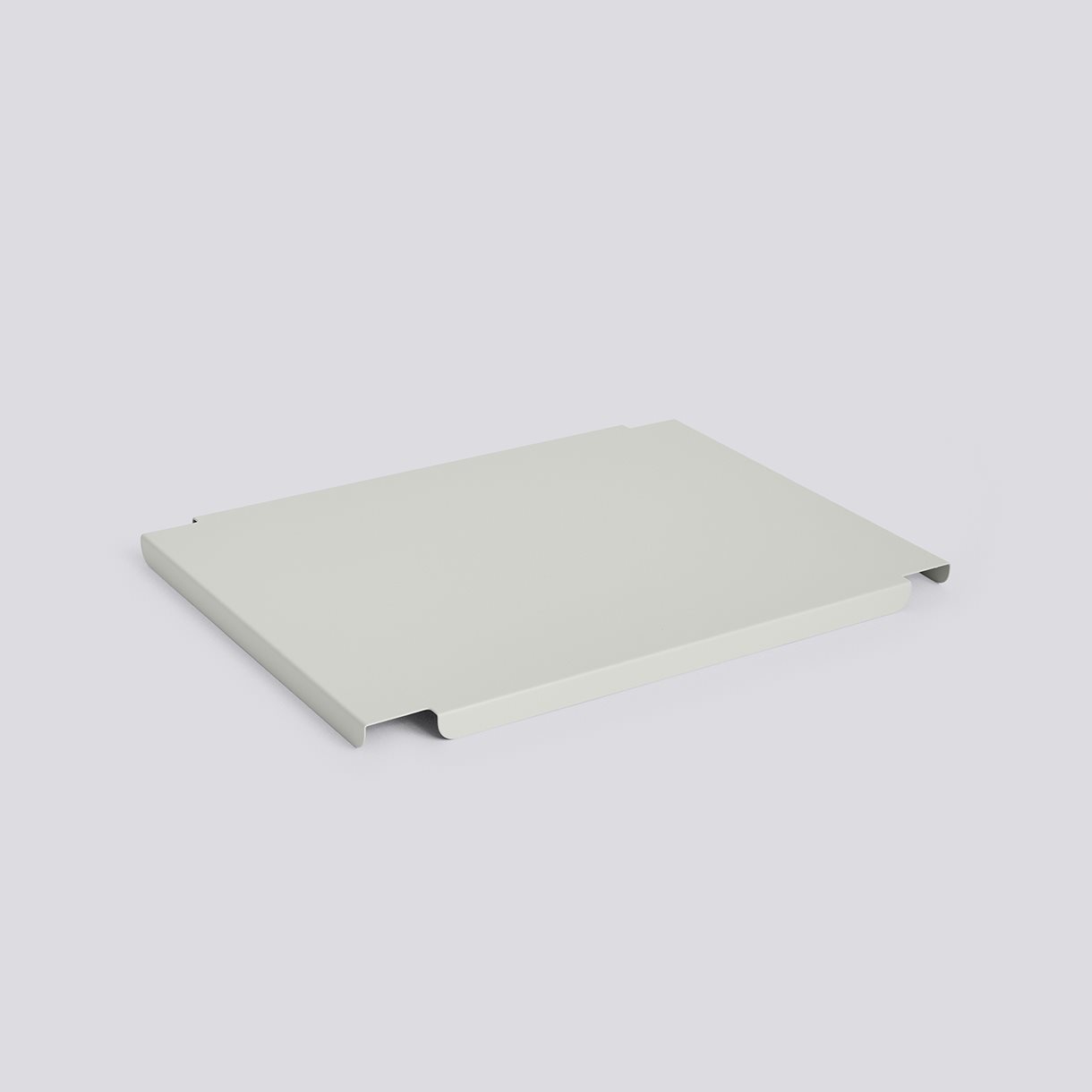 HAY Colour Crate Lid Metal-Medium-Grey