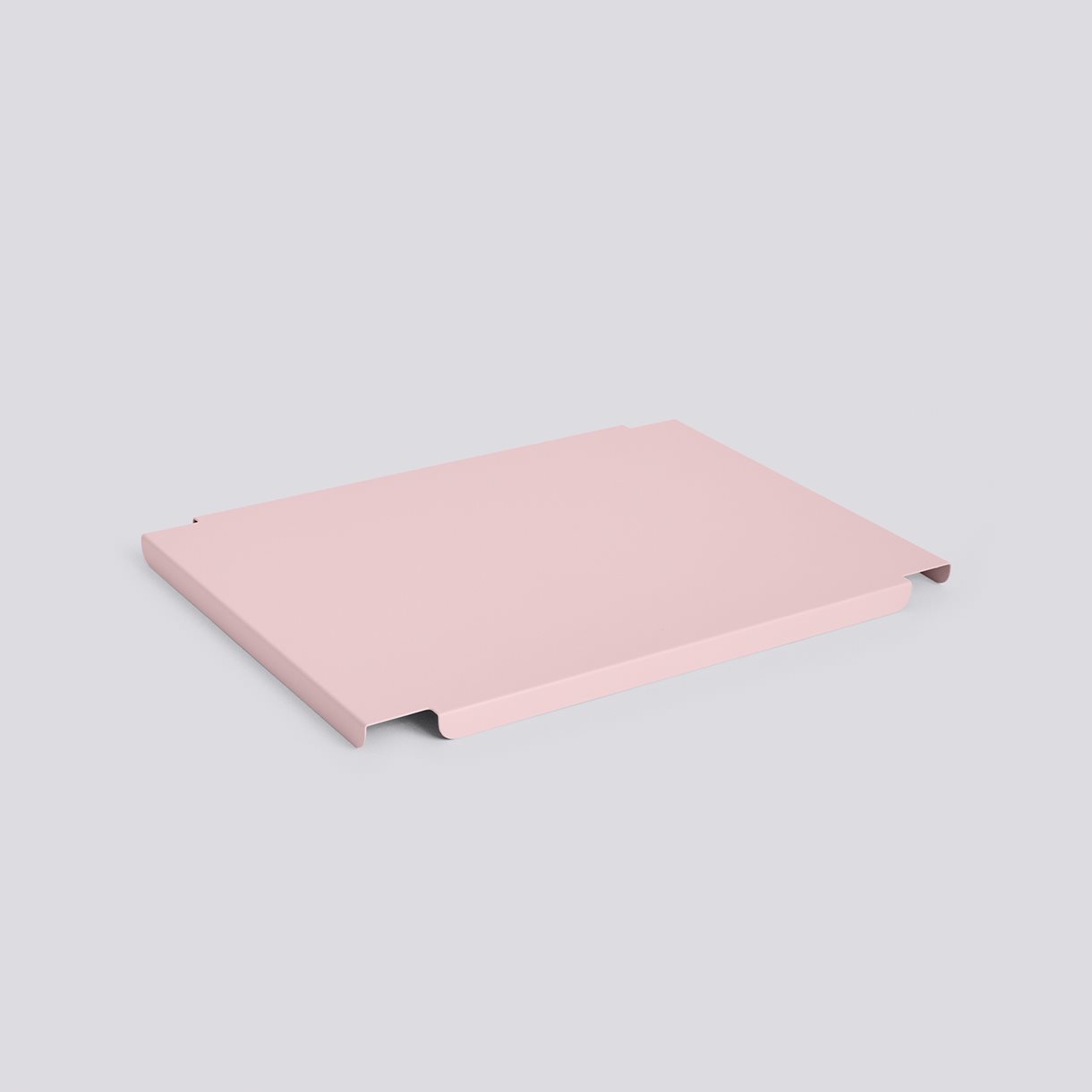 HAY Colour Crate Lid Metal-Medium-Blush