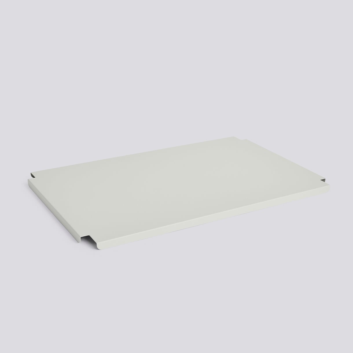 HAY Colour Crate Lid Metal-Large-Grey