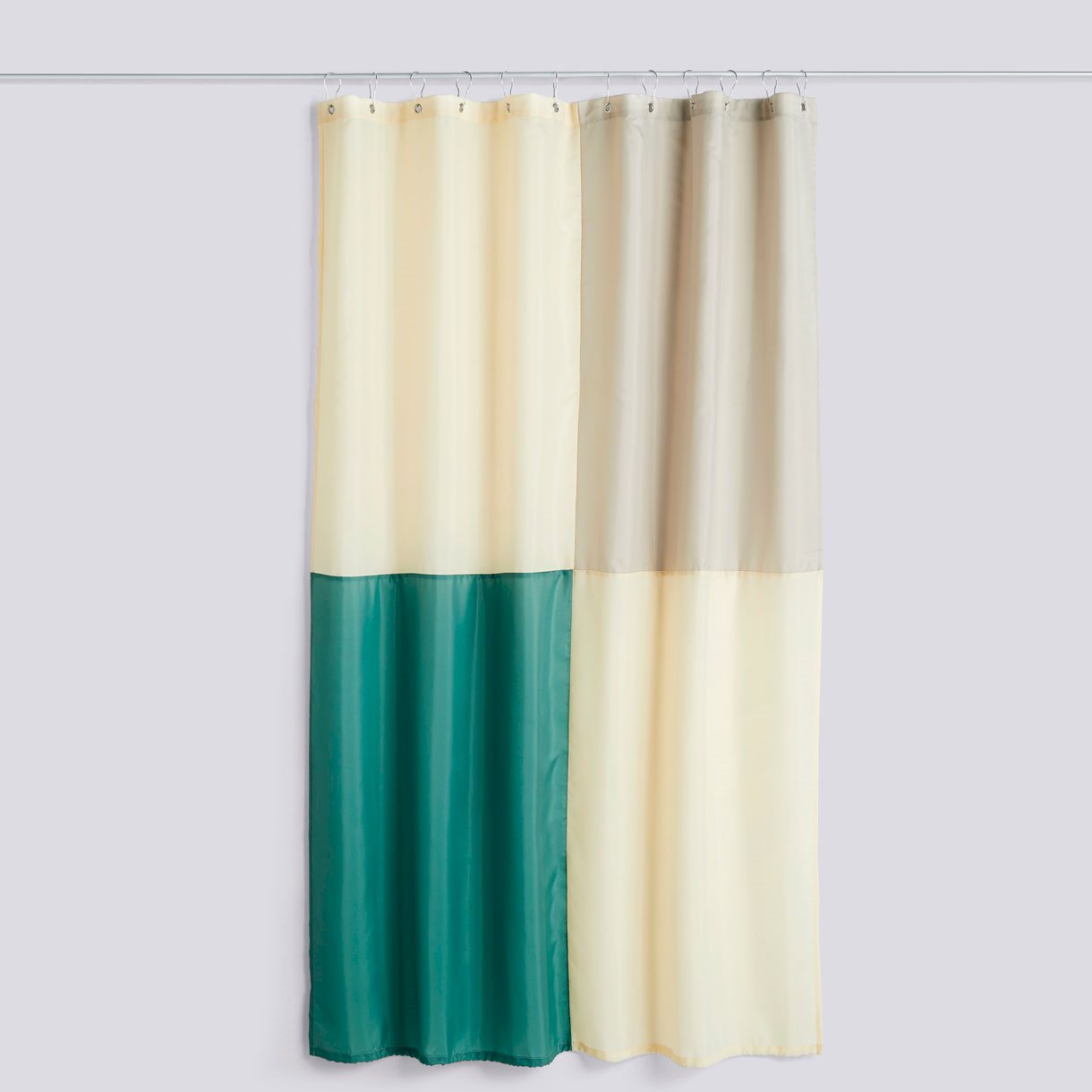 Check Shower Curtain-Green