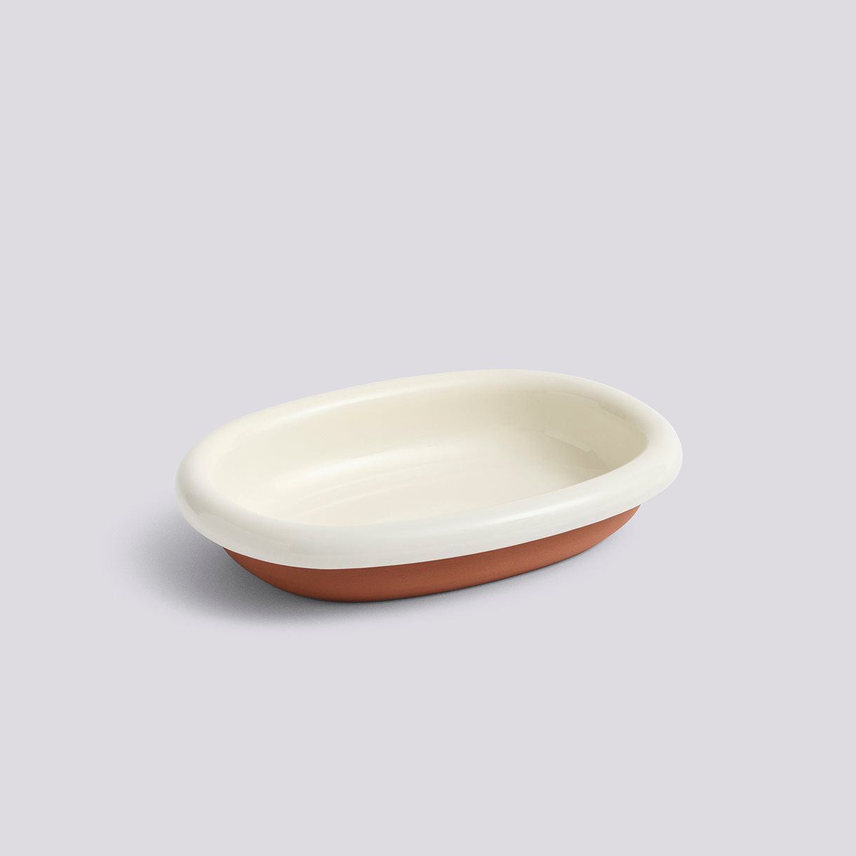 Barro Oval Dish-Small-Off-white