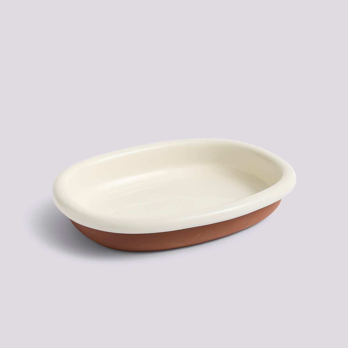 Barro Oval Dish-Large-Off-white