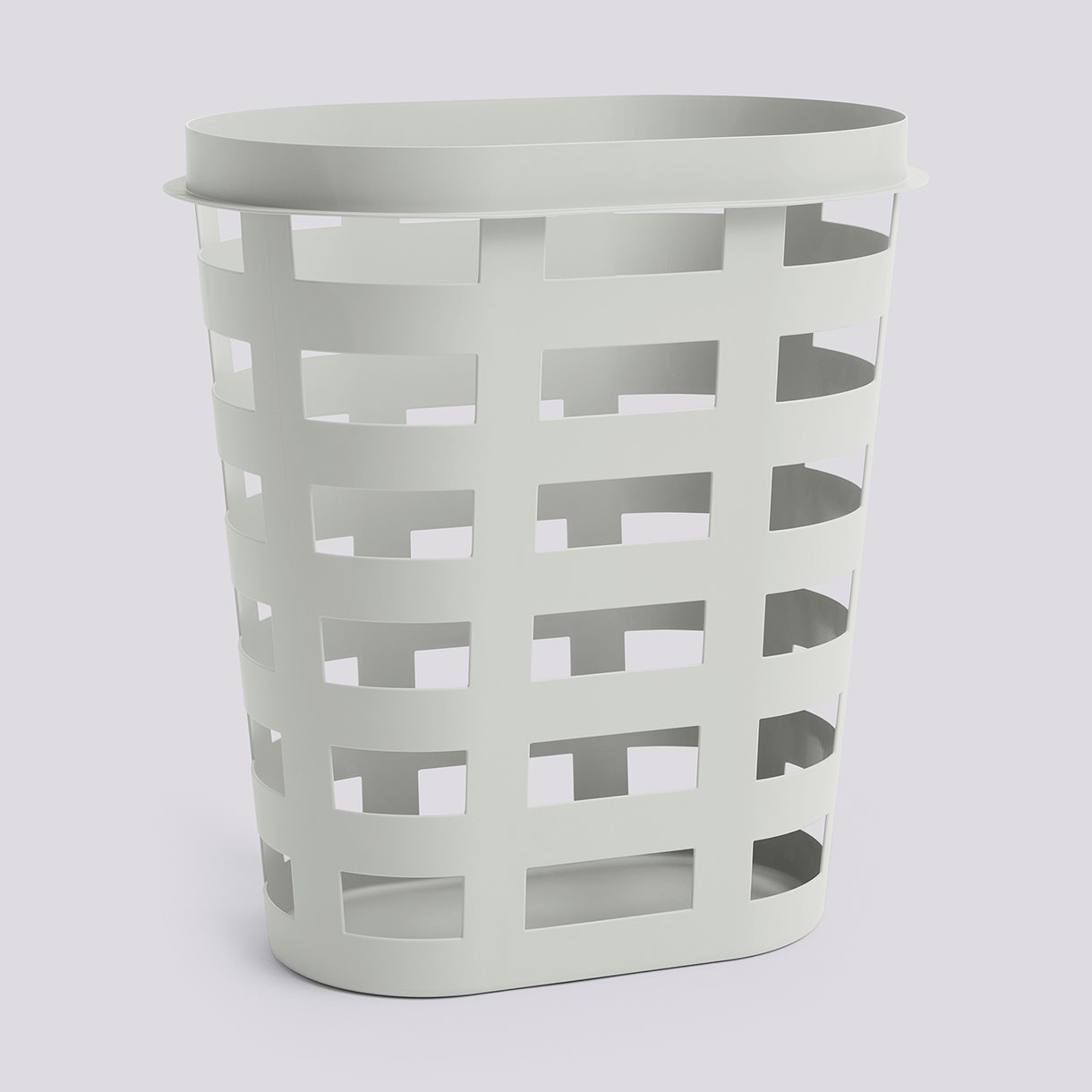 Basket (Recycled)-Large-Light grey