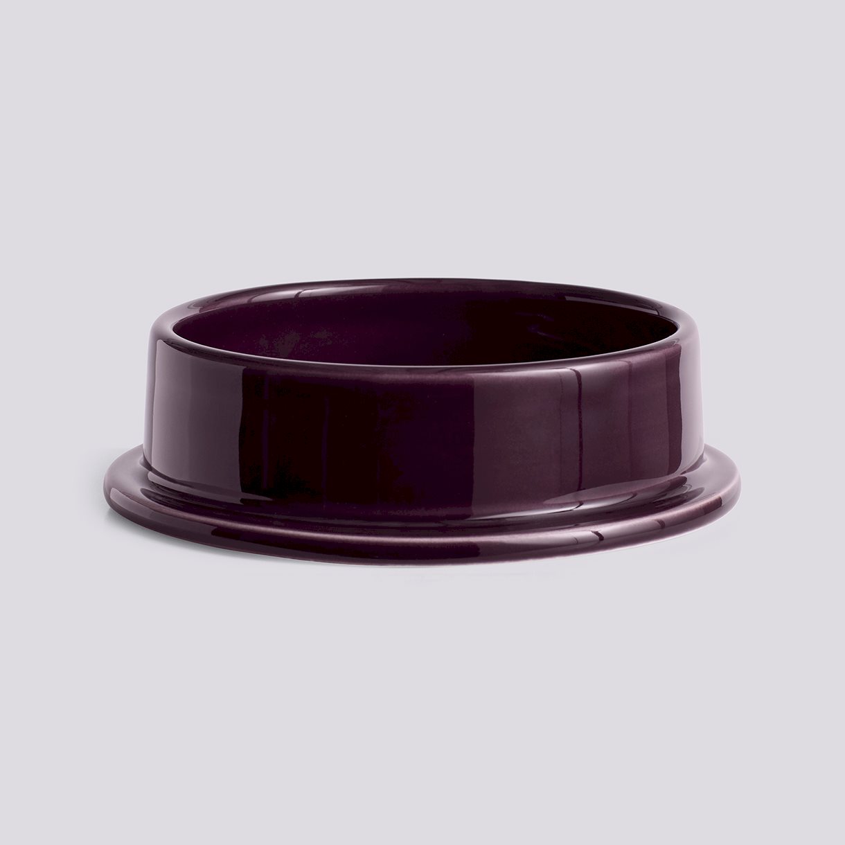 Column Candleholder-Large-Bordeaux