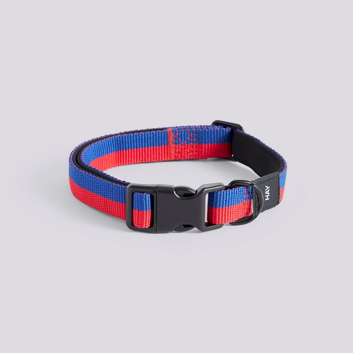HAY Dogs Collar Flat-S/M-Red, blue