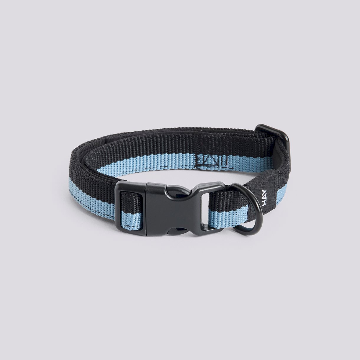HAY Dogs Collar Flat-S/M-Blue, black