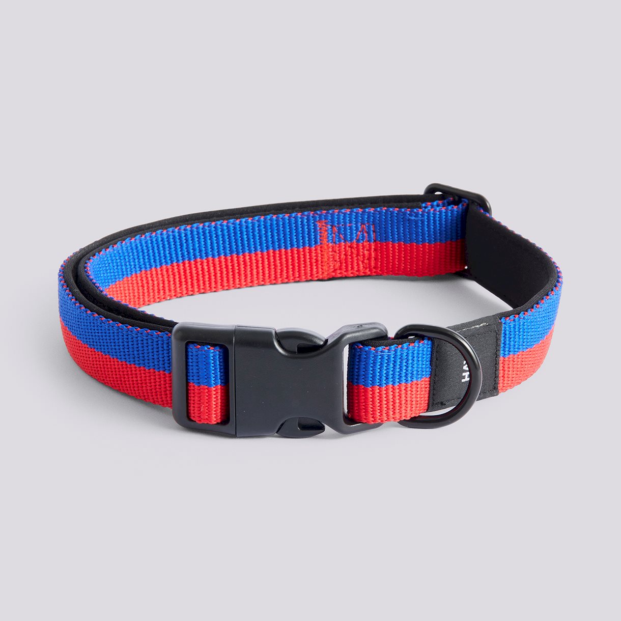 HAY Dogs Collar Flat-M/L-Red, blue